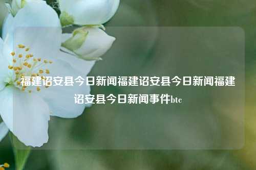 福建诏安县今日新闻福建诏安县今日新闻福建诏安县今日新闻事件btc