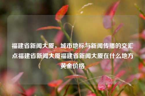 福建省新闻大厦，城市地标与新闻传播的交汇点福建省新闻大厦福建省新闻大厦在什么地方黄金价格