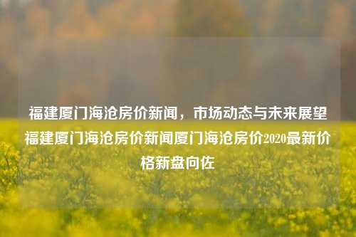 福建厦门海沧房价新闻，市场动态与未来展望福建厦门海沧房价新闻厦门海沧房价2020最新价格新盘向佐