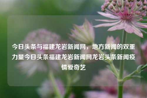 今日头条与福建龙岩新闻网，地方新闻的双重力量今日头条福建龙岩新闻网龙岩头条新闻疫情爱奇艺