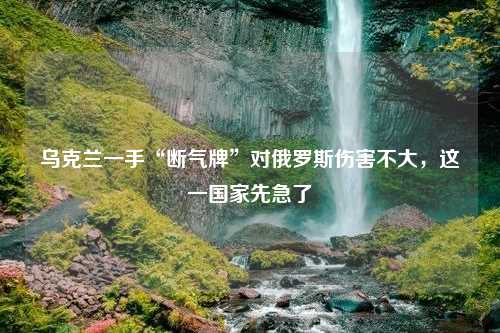 乌克兰一手“断气牌”对俄罗斯伤害不大，这一国家先急了